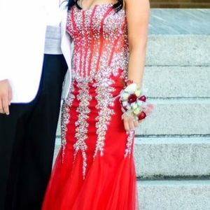 Red Jovani Prom dress!